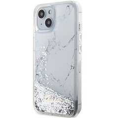 Чехол Guess GUHCP14SLCSGSGH для iPhone 14 6.1" hardcase Liquid Glitter Marble, белый цена и информация | Чехлы для телефонов | hansapost.ee