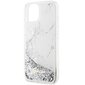 Guess GUHCP14SLCSGSGH iPhone 14 6.1" biały|white hardcase Liquid Glitter Marble hind ja info | Telefonide kaitsekaaned ja -ümbrised | hansapost.ee