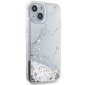 Guess GUHCP14SLCSGSGH iPhone 14 6.1" biały|white hardcase Liquid Glitter Marble цена и информация | Telefonide kaitsekaaned ja -ümbrised | hansapost.ee