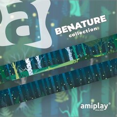 Регулируемый ошейник Amiplay Be Nature Forest, разные размеры цена и информация | Ошейники, подтяжки для собак | hansapost.ee