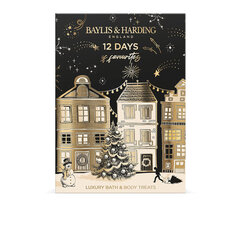 Kinkekomplekt naistele Baylis & Harding Sweet Mandarin & Grapefruit 12 Days of Christmas hind ja info | Dušigeelid, õlid | hansapost.ee