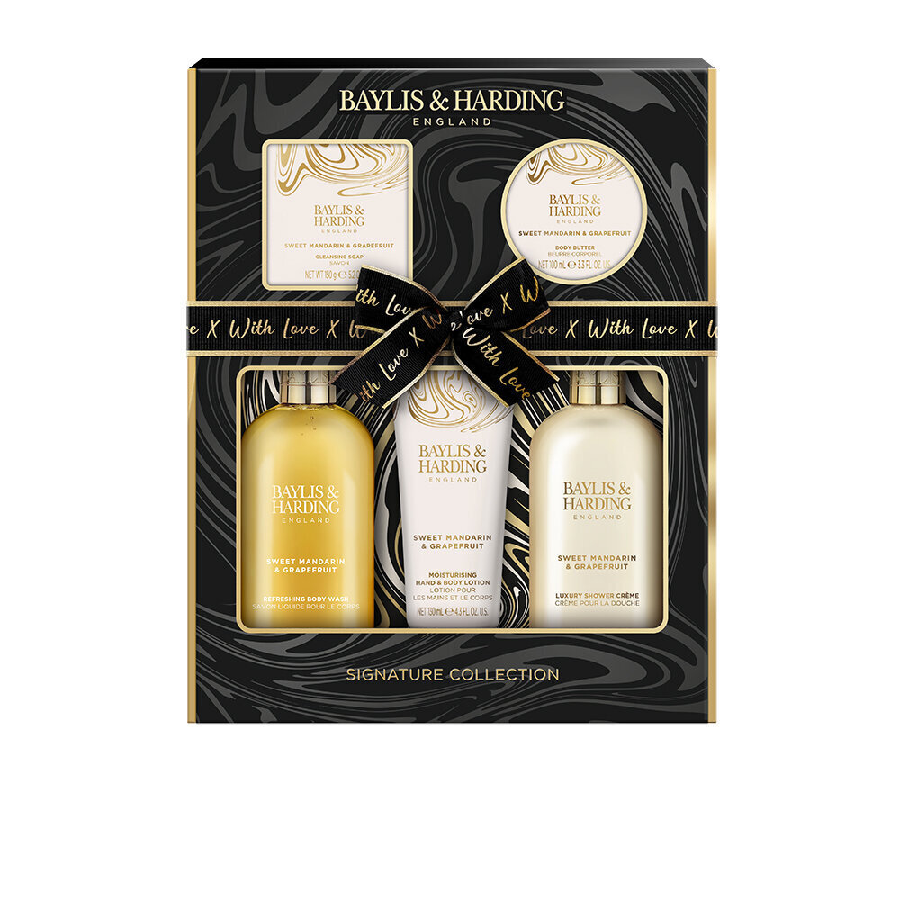 Kinkekomplekt naistele Baylis & Harding Sweet Mandarin & Grapefruit Perfect Pamper hind ja info | Dušigeelid, õlid | hansapost.ee