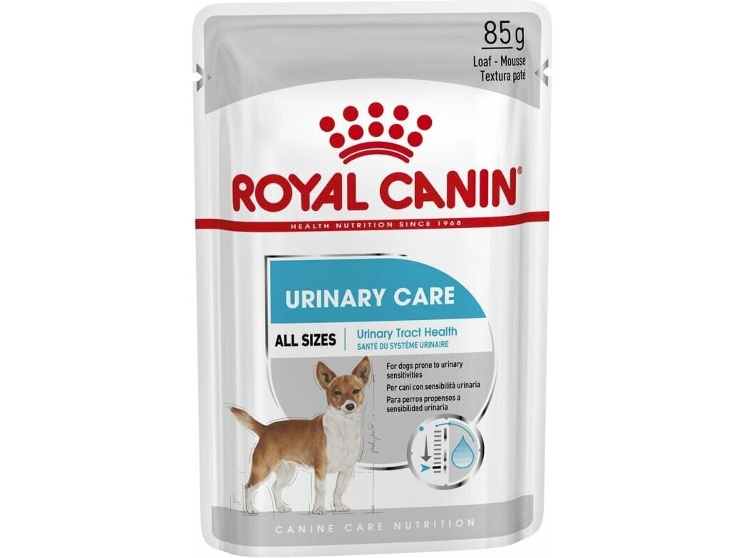 Royal Canin täiskasvanud koertele Karma Urinary Care Loaf, 12x85 g цена и информация | Koerakonservid | hansapost.ee
