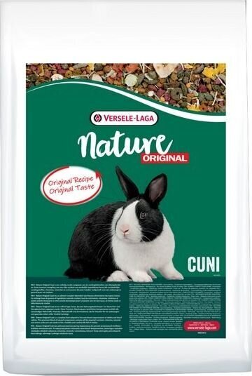 Toit kääbusküülikutele Versele-Laga Cuni Nature Original, 9 kg hind ja info | Toit väikeloomadele | hansapost.ee
