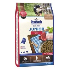 Bosch 15030 Junior для молодых щенков с бараниной и рисом, 3 кг цена и информация | Сухой корм для собак | hansapost.ee