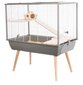 Puur närilistele Zolux Neo Silta Rodents, 78x48x58 cm, hall hind ja info | Transpordipuurid, -kotid ja aedikud | hansapost.ee