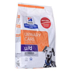 Hill's Prescription Diet Canine u/d Urinary Care sapipõieprobleemidega koertele, 4 kg price and information | Dry dog food and crisps | hansapost.ee