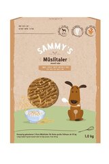 Bosch Sammy’s Muesli Taler с крупами и птицей, 1 кг цена и информация | Лакомства для собак | hansapost.ee