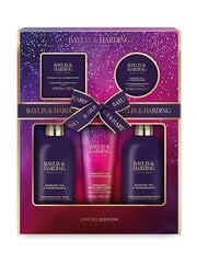 Kinkekomplekt naistele Baylis & Harding Midnight Fig & Pomegranate Perfect Pamper hind ja info | Dušigeelid, õlid | hansapost.ee