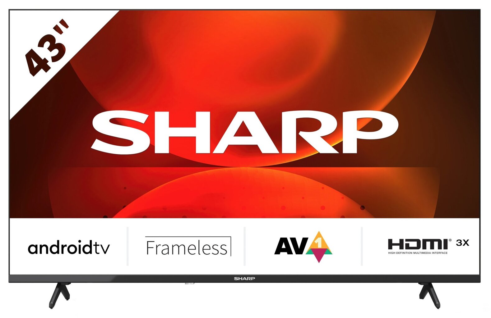 Sharp 43FH2EA цена и информация | Televiisorid | hansapost.ee