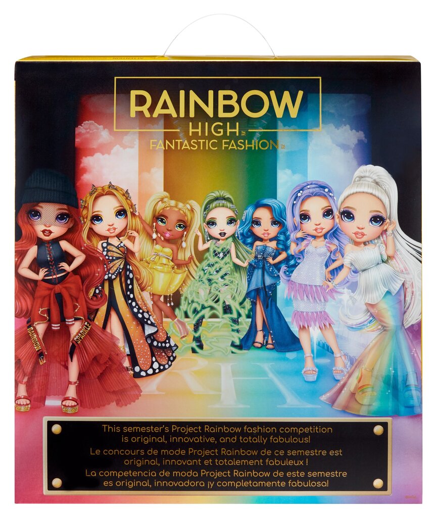 Nukk Rainbow High dolls Fantastic Fashion, kollane, 33 cm цена и информация | Mänguasjad tüdrukutele | hansapost.ee