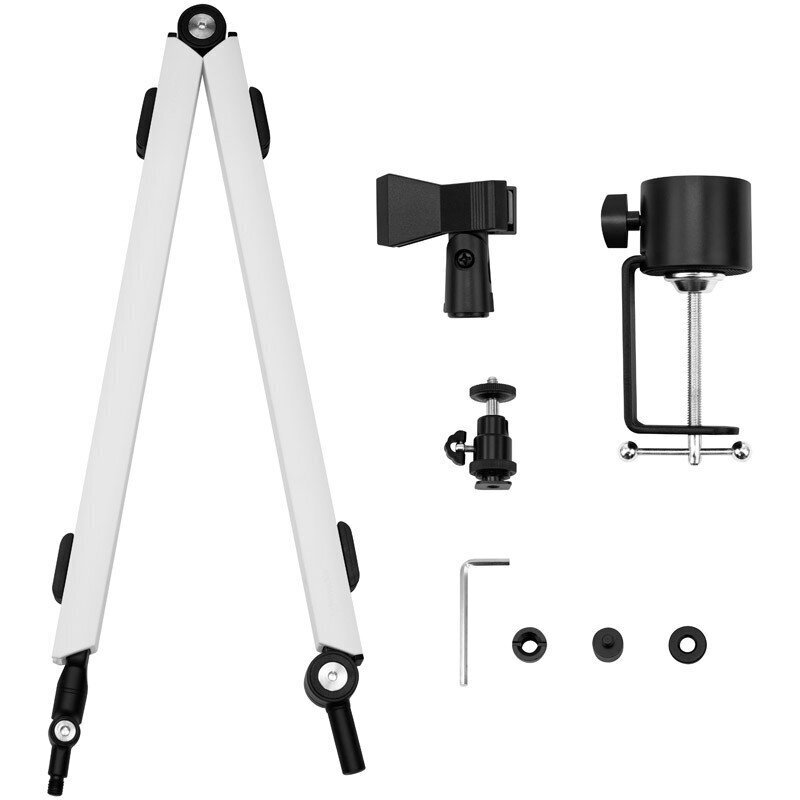 Streamplify Mount Arm, White цена и информация | Mikrofonid | hansapost.ee