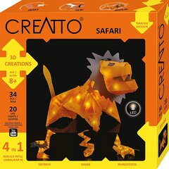 Loominguline komplekt Creatto Safari, 8+ aastat цена и информация | Развивающие игрушки для детей | hansapost.ee