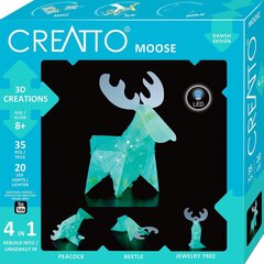 Творческий набор Creatto Moose, 8 лет+ цена и информация | Развивающие игрушки для детей | hansapost.ee