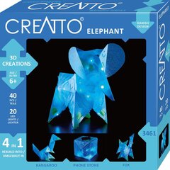 Loominguline komplekt Creatto Elefant, 6+ aastat hind ja info | Arendavad laste mänguasjad | hansapost.ee
