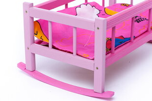 Качающаяся деревянная кроватка для куклы Tradition, 615 цена и информация | Игрушки для девочек | hansapost.ee