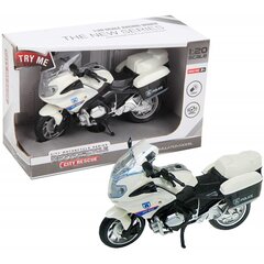 Mängumootorratas Heli ja valgusega Motorcycle City Rescue 1:20, 3+ цена и информация | Игрушки для мальчиков | hansapost.ee