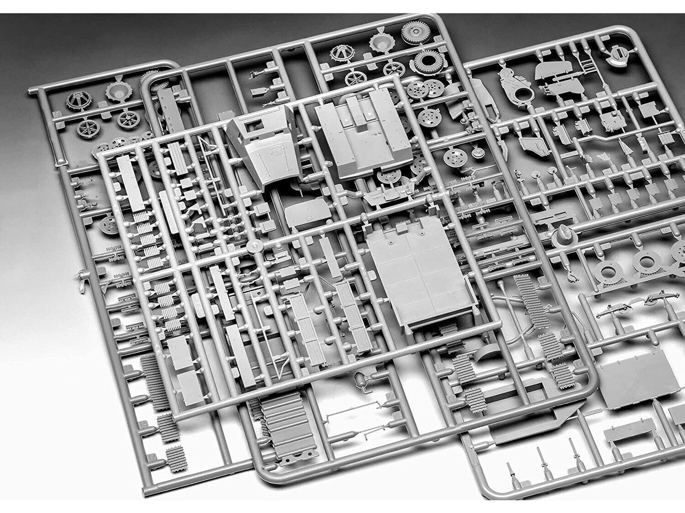 Revell - sWs mit Flak-Aufbau als Sfl. Mit 3,7 cm Flak 43, 1/72, 03293 hind ja info | Klotsid ja konstruktorid | hansapost.ee