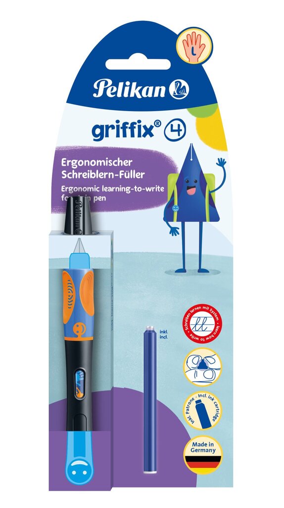 Griffix-4 sulepea L Neon Black цена и информация | Kirjatarvikud | hansapost.ee