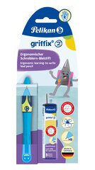 Griffix-2 набор «R» (карандаш + графит), неоновый свежий синий цена и информация | Канцелярские товары | hansapost.ee