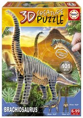 3D pusle Educa Brachiosaurus, 101 tükki цена и информация | Пазлы | hansapost.ee