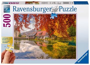 Ravensburgeri mõistatus rahulik veski 500p 13672 hind ja info | Pusled lastele ja täiskasvanutele | hansapost.ee