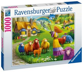 Ravensburger Puzzle The Happy Sheep Yarn Shop 1000pc 16949 цена и информация | Пазлы | hansapost.ee