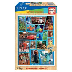 Пазл деревянный Disney Pixar с несколькими объектами недвижимости 100шт цена и информация | Disney Детям от 3 лет | hansapost.ee