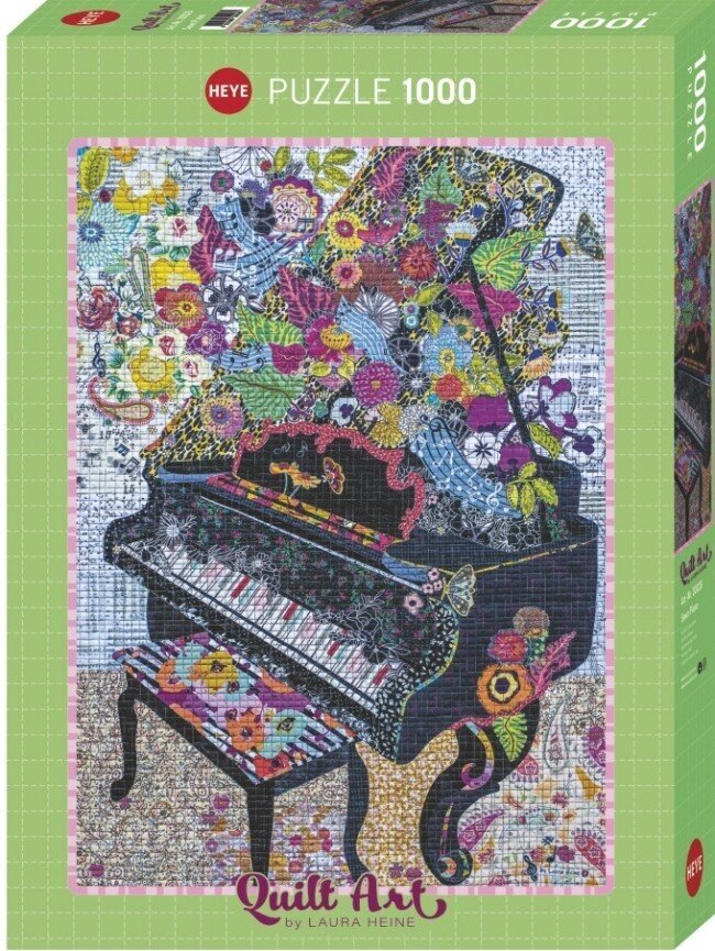 Puzle 1000 Quilt Art: Piano hind ja info | Pusled lastele ja täiskasvanutele | hansapost.ee