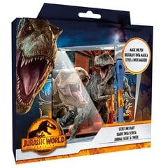 Jurassic World päevik + maagiline pliiats hind ja info | Vihikud, märkmikud ja paberikaubad | hansapost.ee