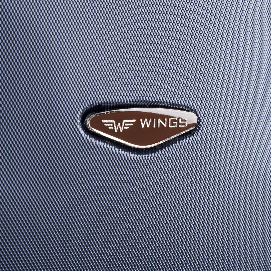 4 osaline kohvrite komplekt Wings 402-4, must hind ja info | Kohvrid, reisikotid | hansapost.ee