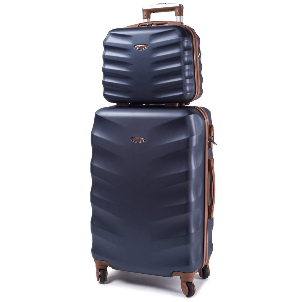 4 osaline kohvrite komplekt Wings 402-4, must цена и информация | Kohvrid, reisikotid | hansapost.ee