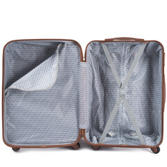 Комплект из 4 чемоданов Wings 402-4, черный цена и информация | Чемоданы, дорожные сумки | hansapost.ee