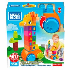 Mega Bloks набор "Жираф" Mega Bloks, 30 ч., GFG19 цена и информация | Игрушки для малышей | hansapost.ee