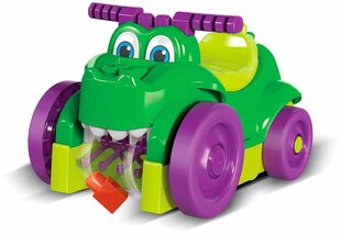 Tõukeauto klotsidega „Krokodill" Mega Bloks, 25 osaline, GFG22 price and information | Toys for babies | hansapost.ee