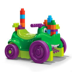 Tõukeauto klotsidega „Krokodill" Mega Bloks, 25 osaline, GFG22 price and information | Toys for babies | hansapost.ee