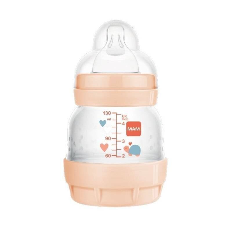 Anti-Colic beebipudel MAM Baby, 0m+, 130ml цена и информация | Lutipudelid ja tarvikud | hansapost.ee