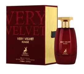 Parfüüm naistele Maison Alhambra Very Velvet Rouge Edp, 100 ml hind ja info | Parfüümid naistele | hansapost.ee