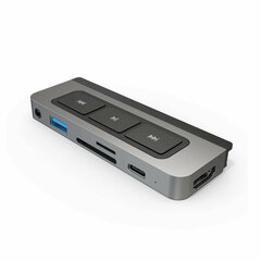 USB-jaotur Hyper HD449 hind ja info | Hyper Heli- ja videoseadmed, klaviatuurid ja hiired | hansapost.ee