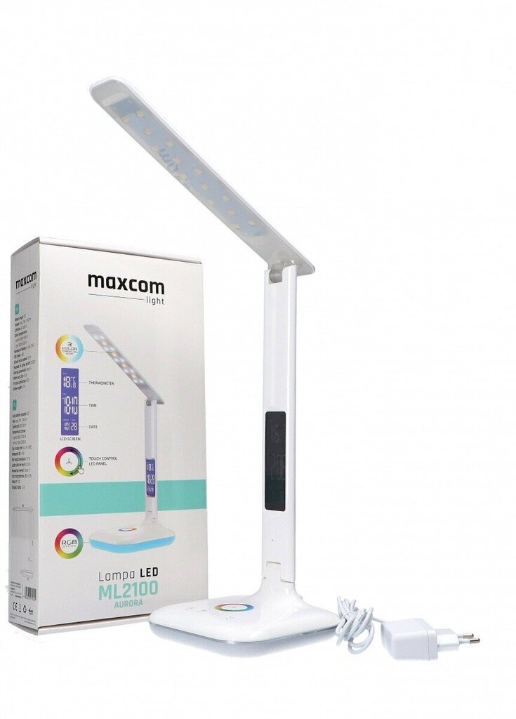 Maxcom Led valgusti MaxCom ML2100 Aurora цена и информация | Laualambid | hansapost.ee
