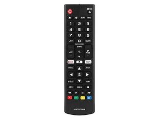 HQ LXP05608 LG TV remote control LCD / LED AKB75375608 Smart / Netflix / Black hind ja info | Nutitelerite lisatarvikud | hansapost.ee