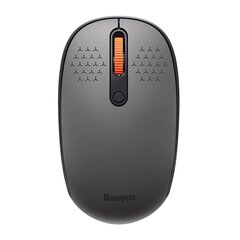 Wireless mouse Baseus F01B Tri-mode 2.4G BT 5.0 1600 DPI (frosted grey) цена и информация | Компьютерные мыши | hansapost.ee