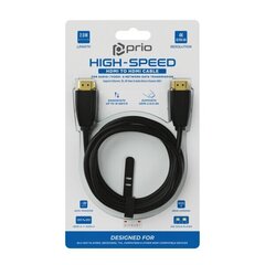 Prio HDMIКабель 2.0/2.0b 4K / eARC / 2m цена и информация | Кабели и провода | hansapost.ee