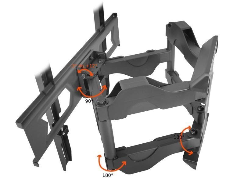 Lamex LXLCD109 TV Swivel Wall Mount for TVs up to 60" / 35kg hind ja info | Teleri seinakinnitused ja hoidjad | hansapost.ee