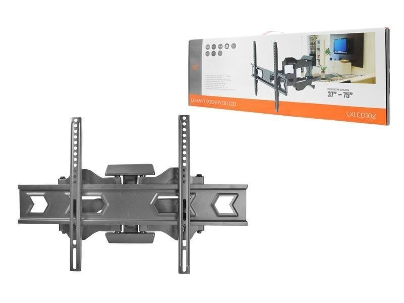 Lamex LXLCD102 TV Swivel Wall Mount for TVs up to 75" / 50kg hind ja info | Teleri seinakinnitused ja hoidjad | hansapost.ee