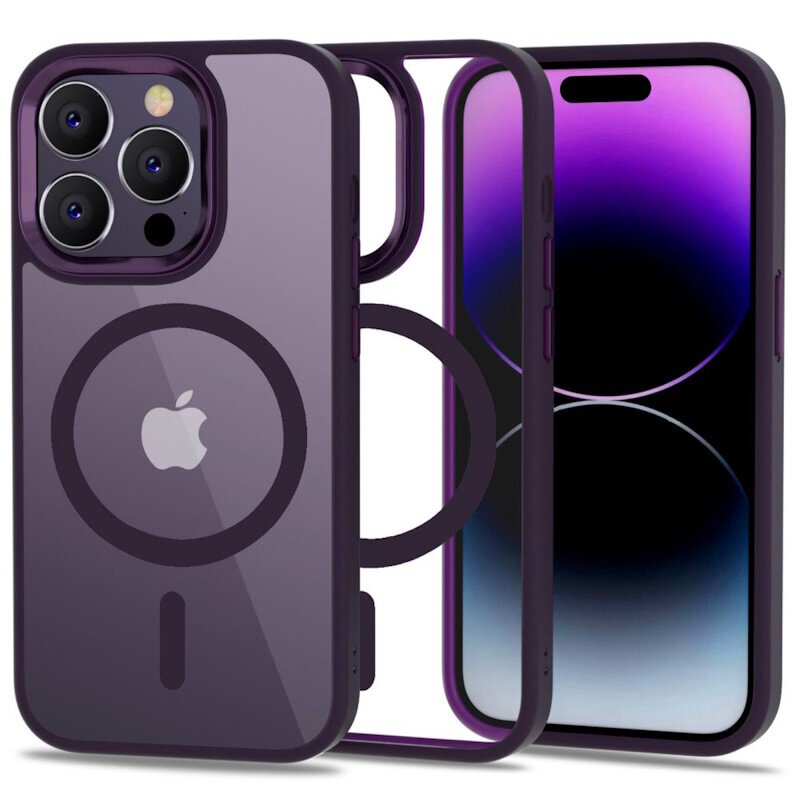 MagSilicone Apple iPhone 15 Pro, Deep Purple цена и информация | Telefonide kaitsekaaned ja -ümbrised | hansapost.ee