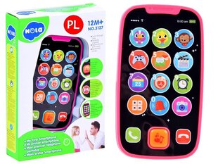 Laste interaktiivne telefon, roosat värvi price and information | Toys for babies | hansapost.ee