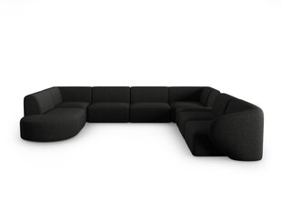 Pehme nurgadiivan Milo Casa Paolo, must price and information | Corner sofas and corner sofa beds | hansapost.ee