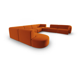 Pehme nurgadiivan Milo Casa Paolo, oranž price and information | Corner sofas and corner sofa beds | hansapost.ee