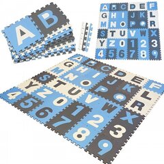 Мягкий коврик-головоломка "Цифры и буквы", 180x180 цена и информация | Игрушки для малышей | hansapost.ee